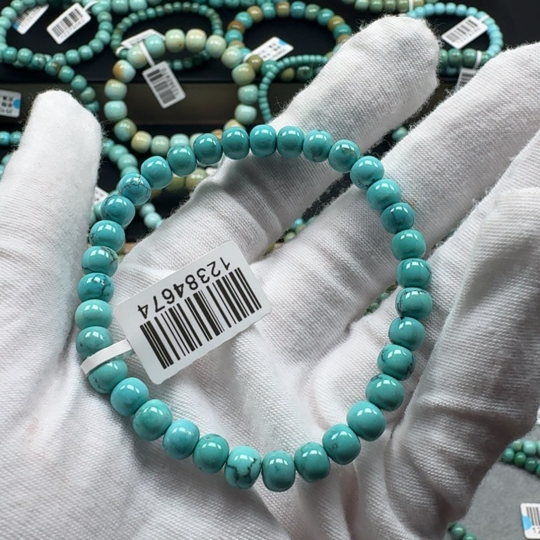 绿松石未镶嵌挂件