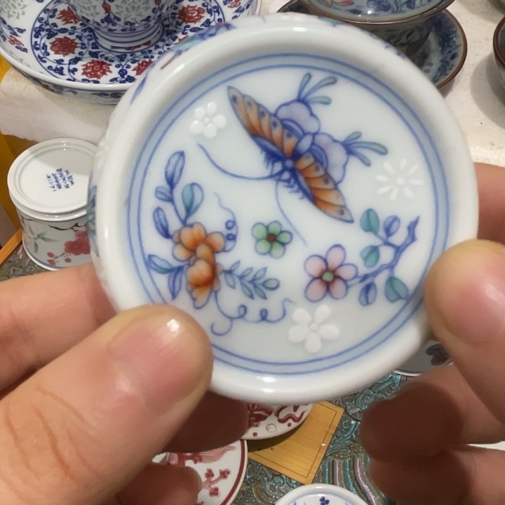 陶摆件景德镇陶瓷主人杯23