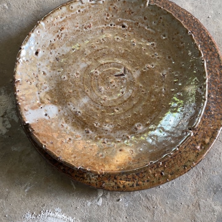 浪鬼柴烧 釉绘柴烧单