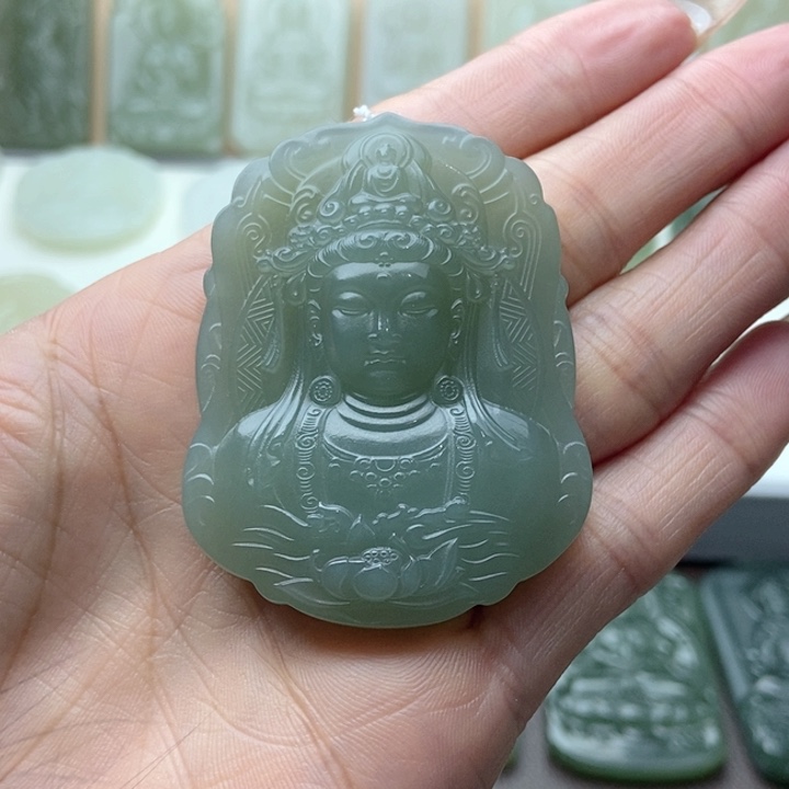 和田玉颈饰未镶嵌旺*