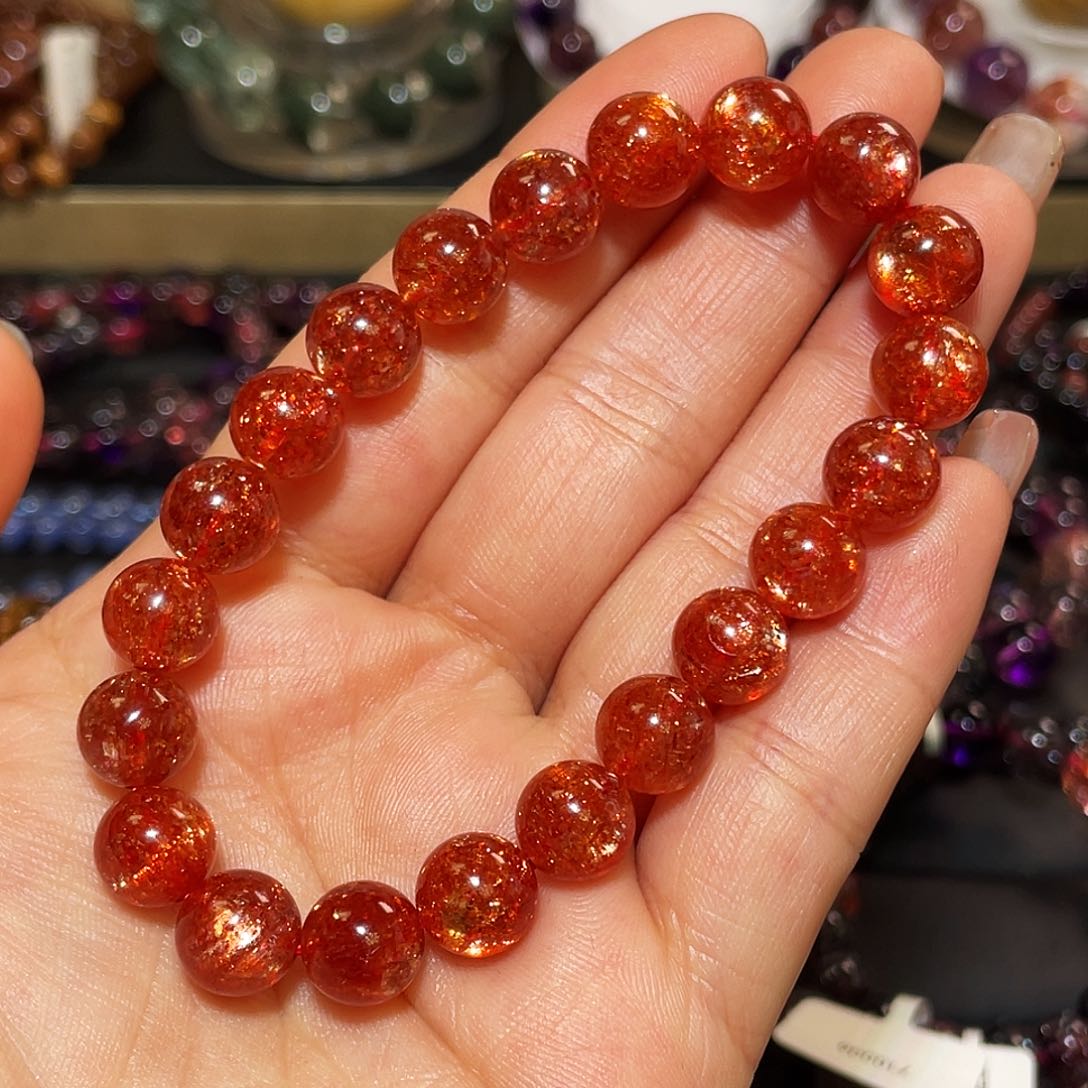 日光石手链未镶嵌手链10