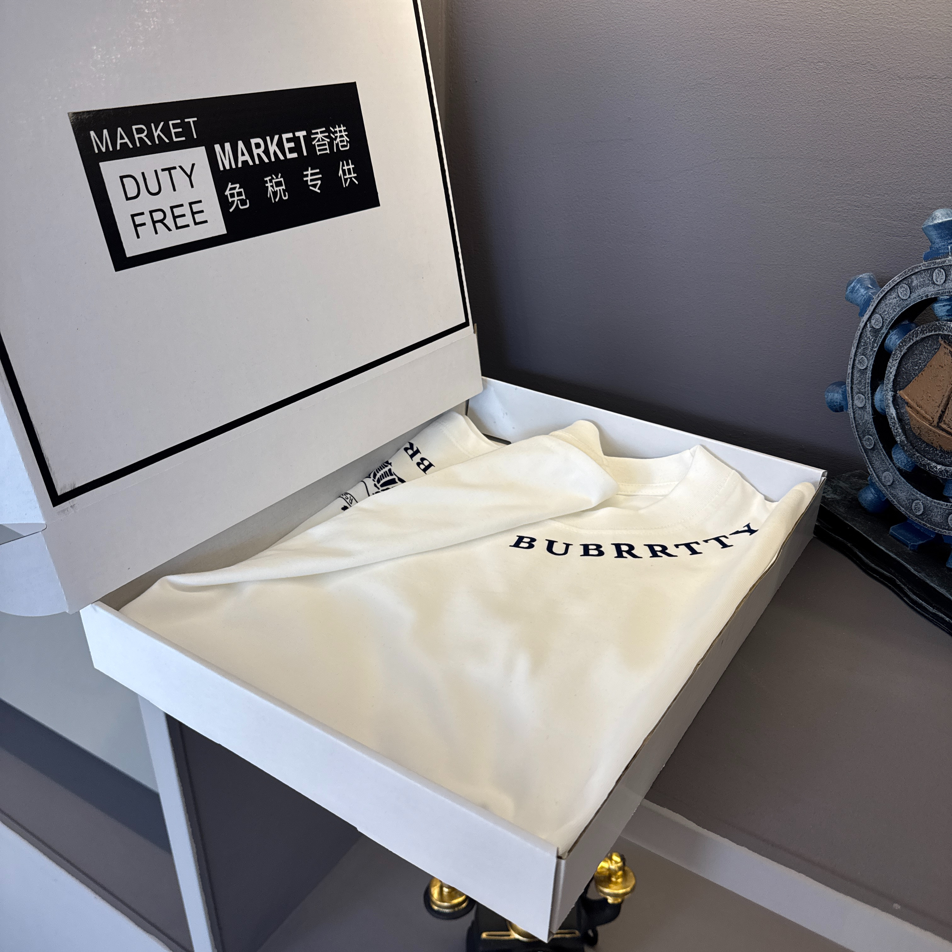 【巴宝战马】男女同款宽松轻奢潮牌T恤时尚百搭