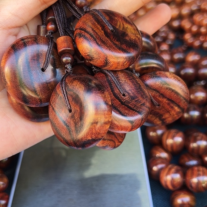 黄花梨/降香黄檀吊坠平安扣吊坠