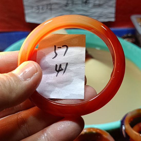 玛瑙/玉髓手镯未镶嵌