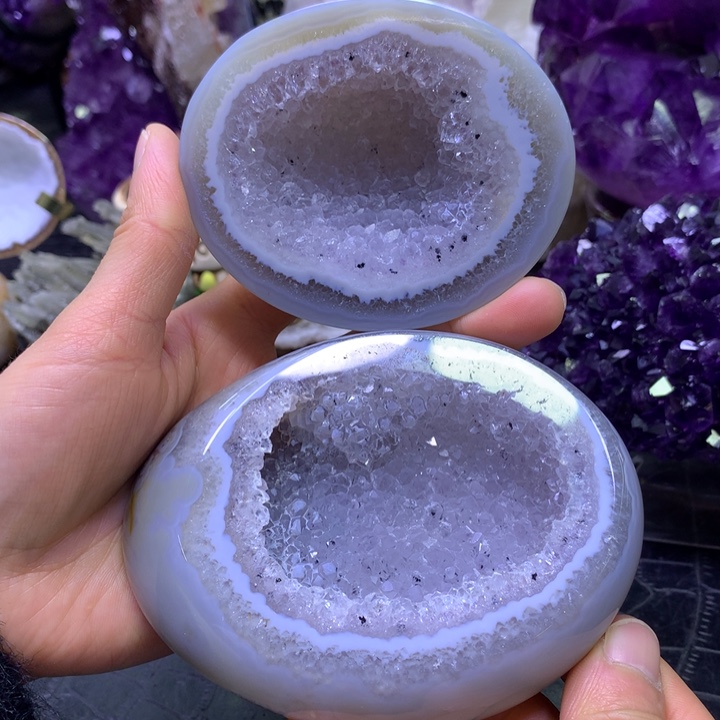 水晶全抛聚宝盆未镶嵌