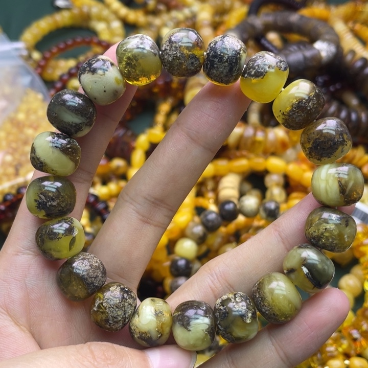 树脂六臻珠宝天然手串