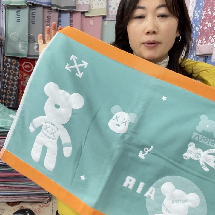 棉儿童特价绿色暴力熊