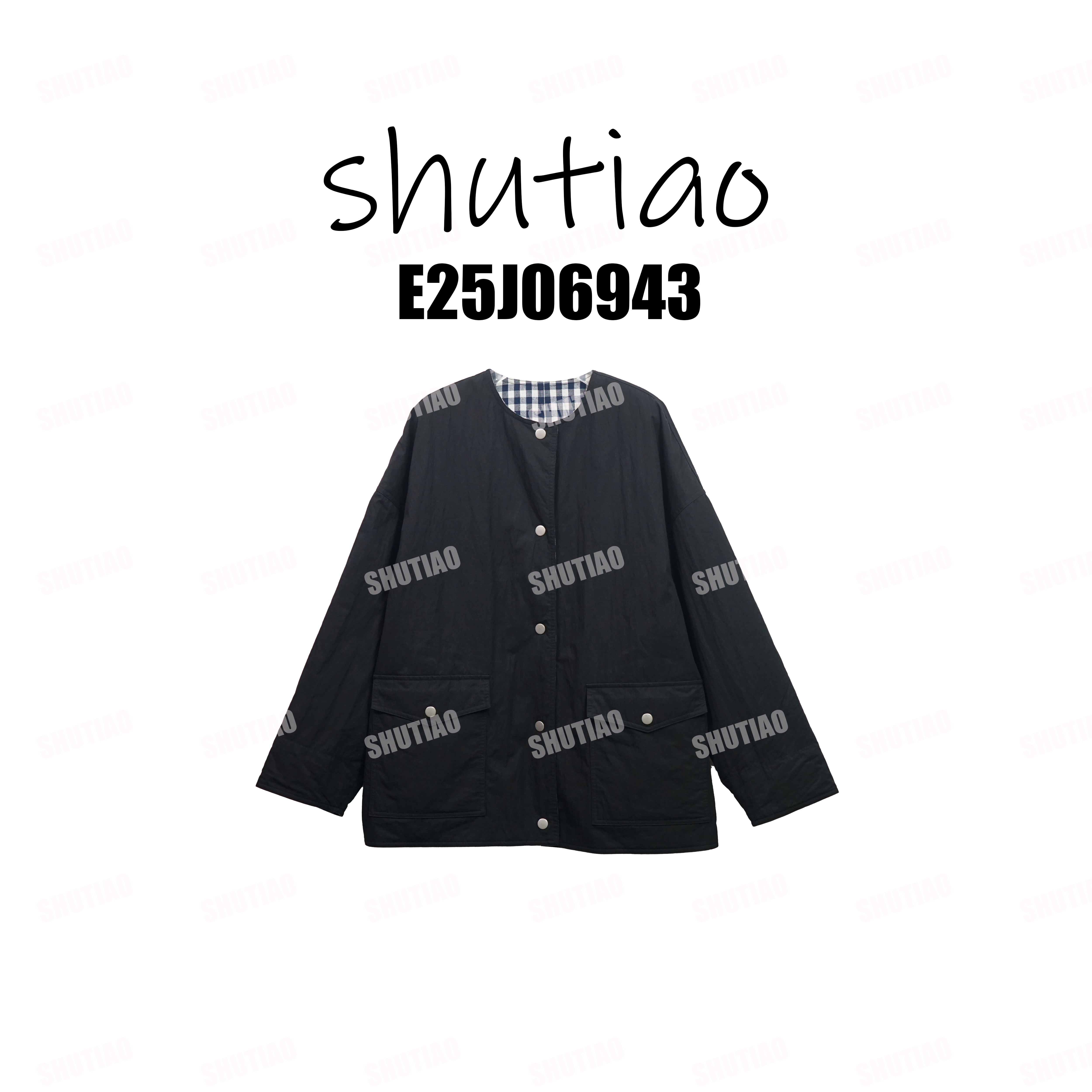【SHUTIAO】2025冬季：新款小众设计款外套E25J06943