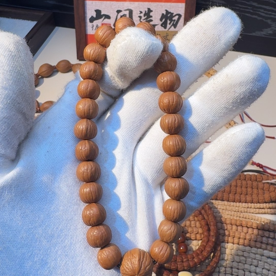 猴头核桃手串双鳍南瓜手持