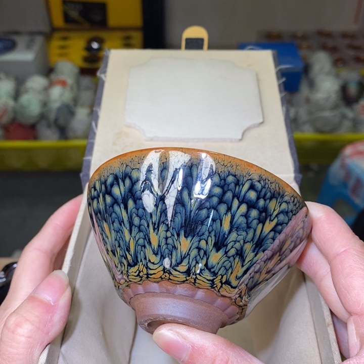 茶盏全品带礼盒，建盏主人杯