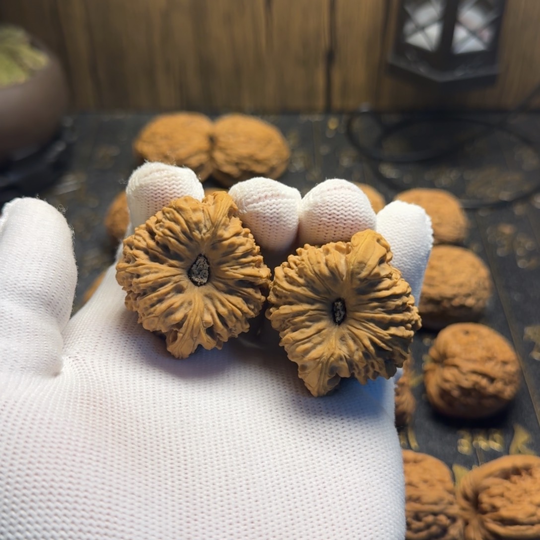 文玩核桃把件6**顺文玩核桃