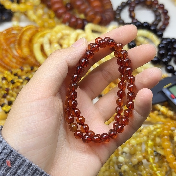 琥珀未镶嵌珠宝奇石