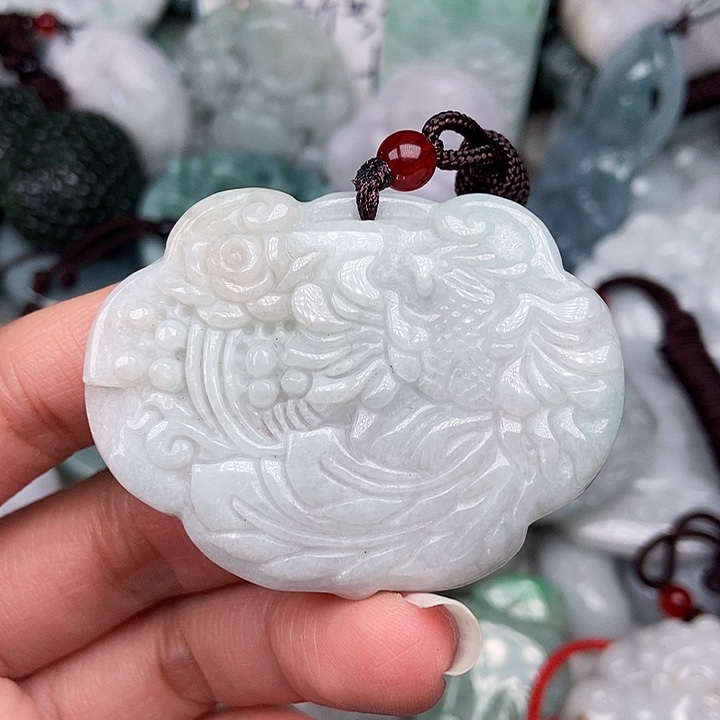 颈饰未镶嵌翡翠翡翠