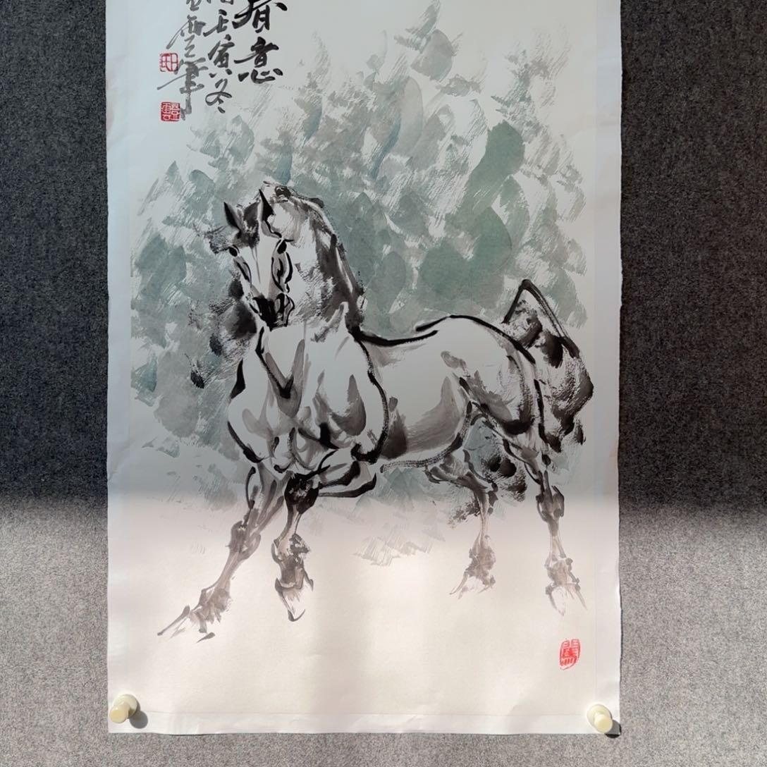 国画zz卜登云老师手绘作品