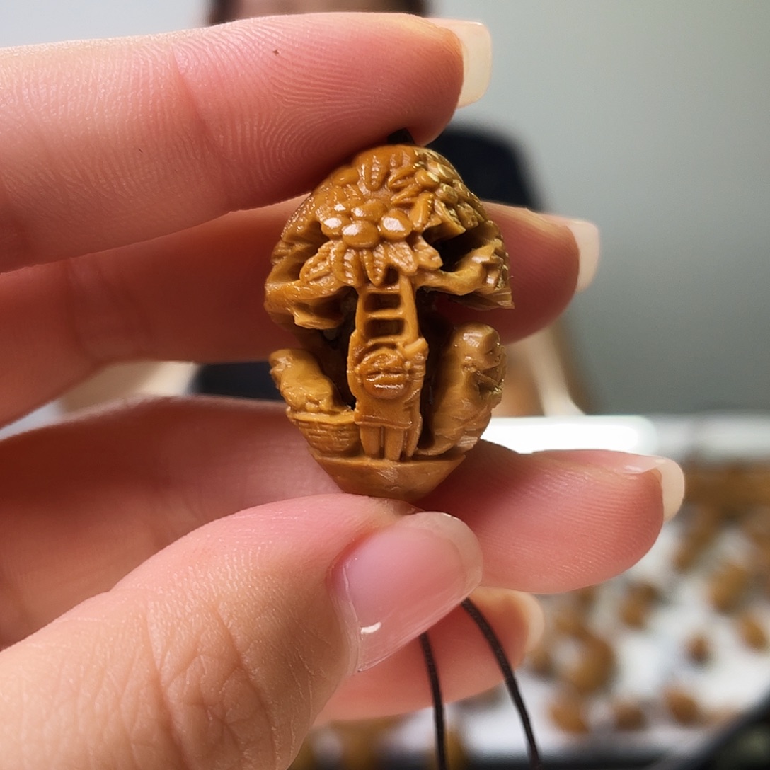 橄榄核吊坠橄榄核