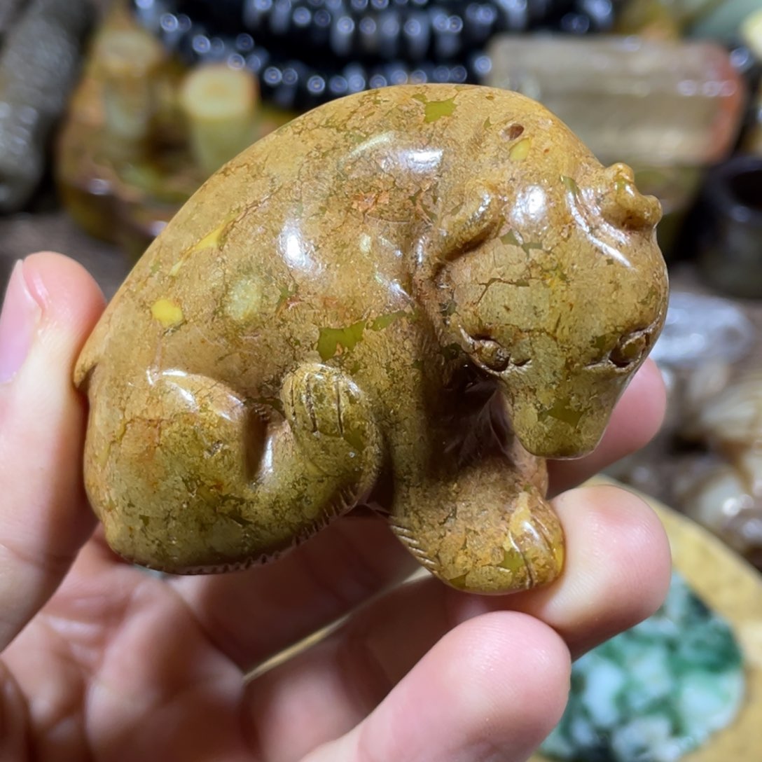 和田玉吊坠(不含链)未镶嵌