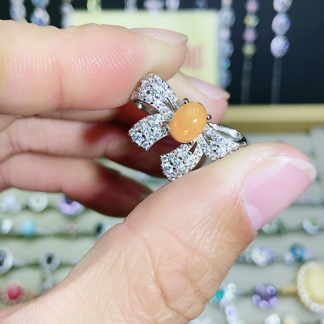 【闪购商品】未镶嵌欧泊戒指