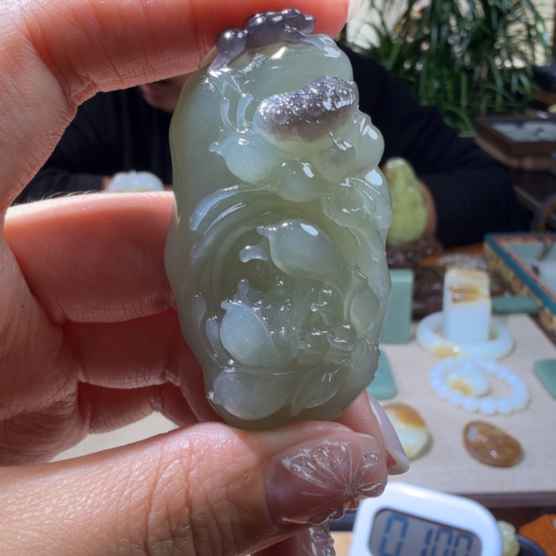 和田玉挂件未镶嵌