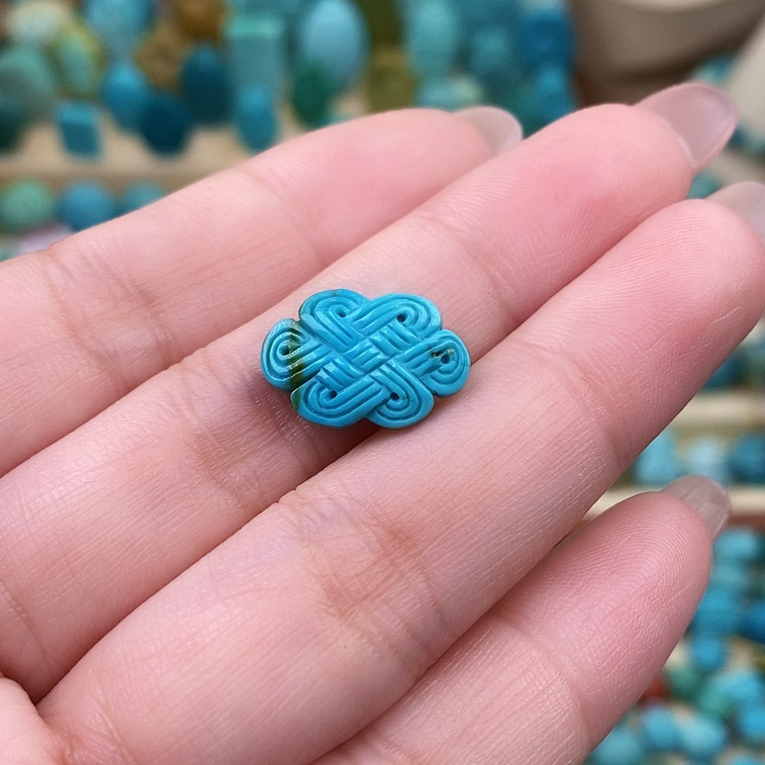 绿松石珠宝奇石未镶嵌