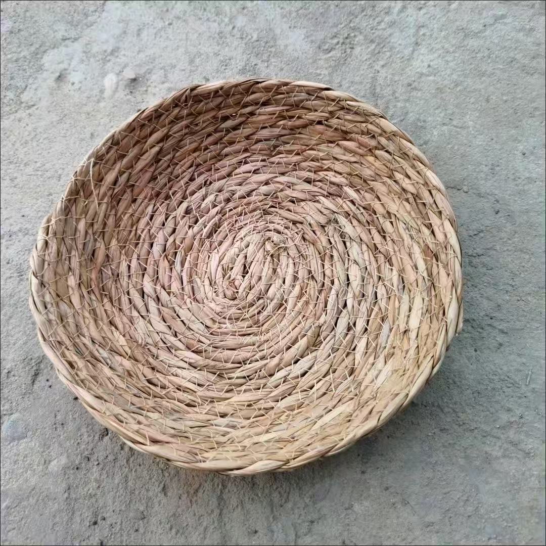兔兔玩具可啃咬手工蒲草窝