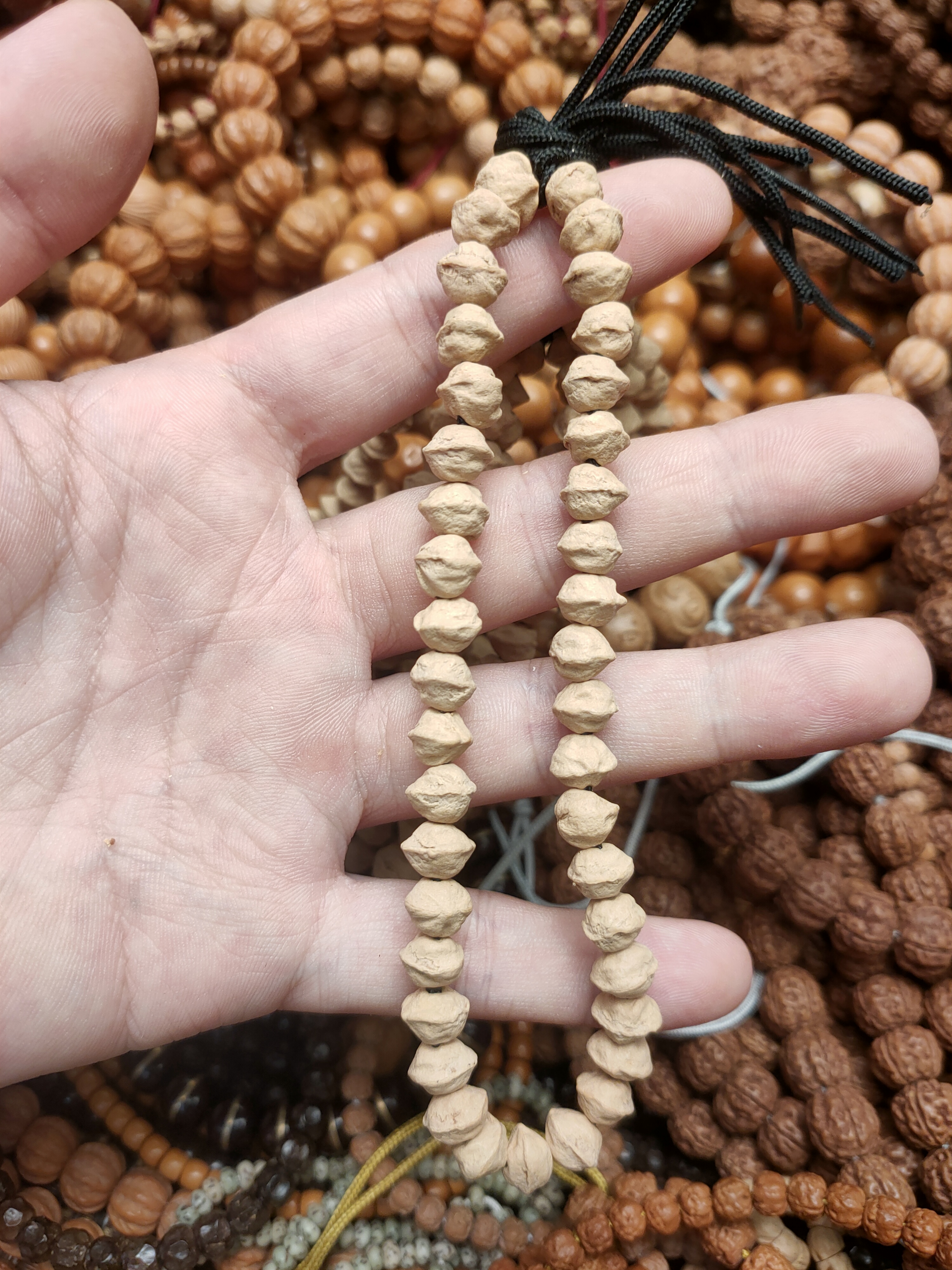 直播专享 横打百香籽柏香手持小单圈7-8mm百香手串