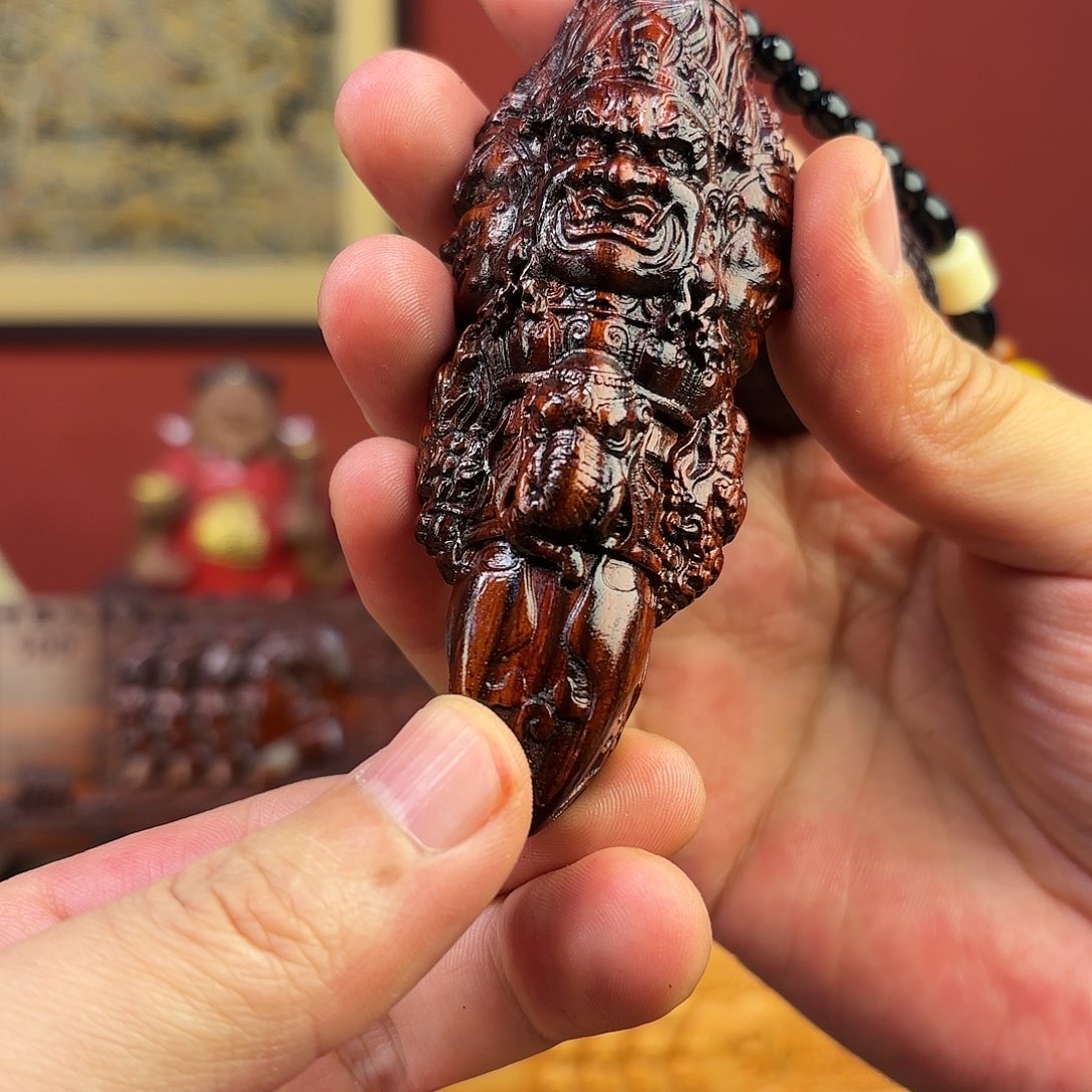 檀香紫檀（小叶紫檀）大黑天