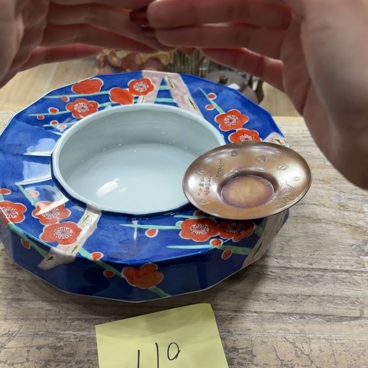 陶瓷古美术置物摆件