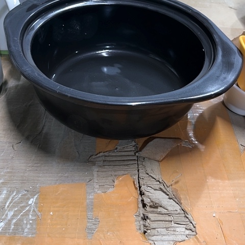 微瑕，明火，口径22厘米，高度7