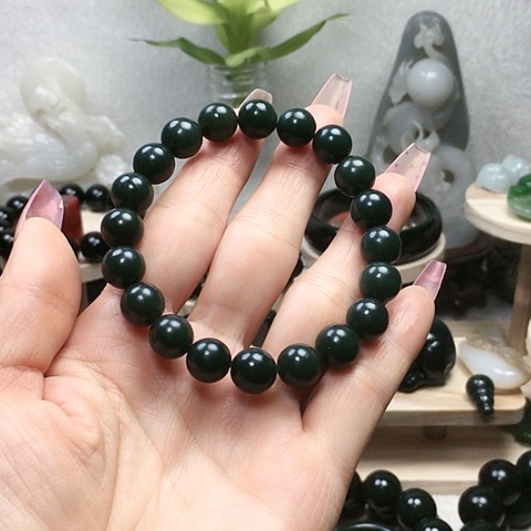 未镶嵌手串和田玉