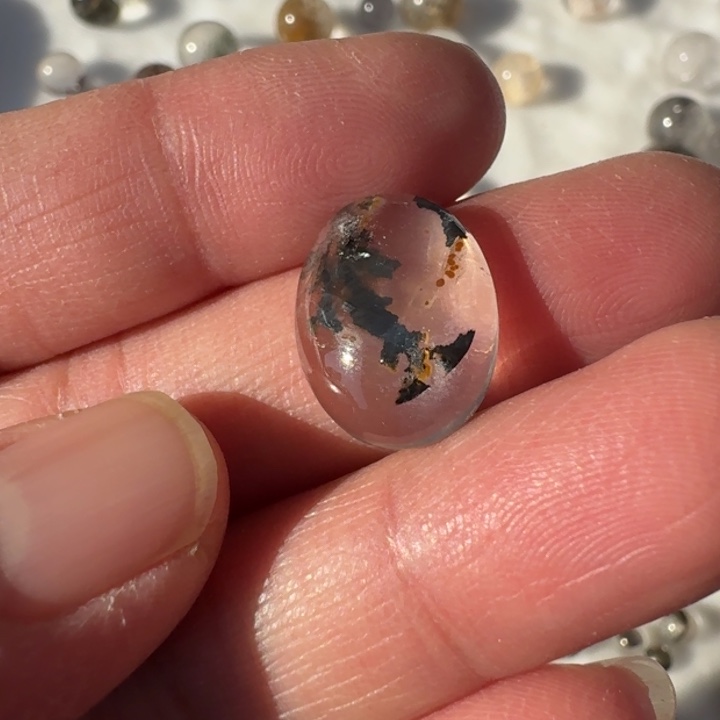 水晶颈饰未镶嵌吊坠