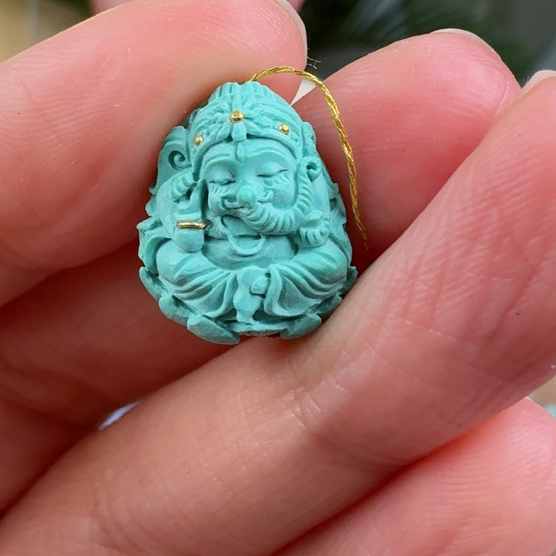 绿松石珠宝奇石未镶嵌