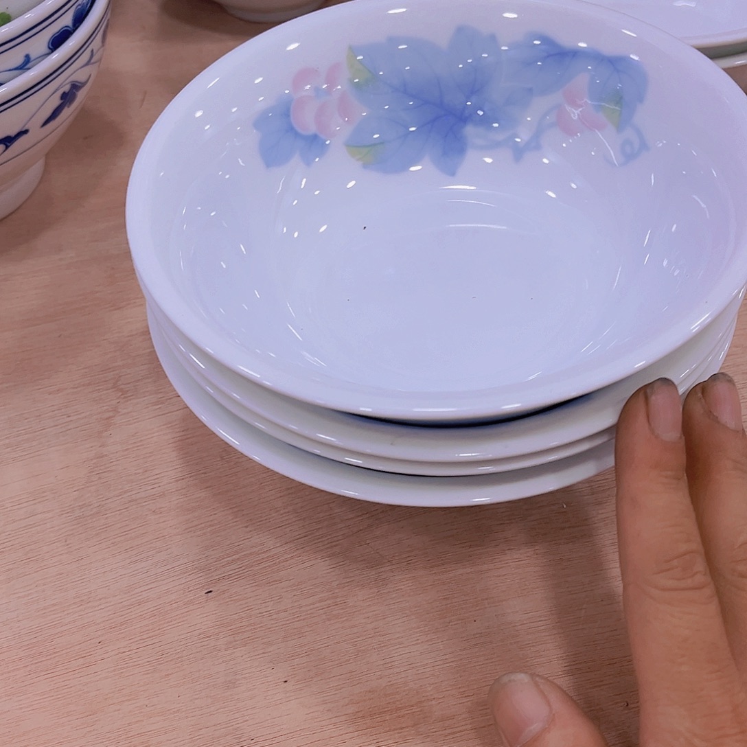 小***6拨花菜碗菜碗四只四只