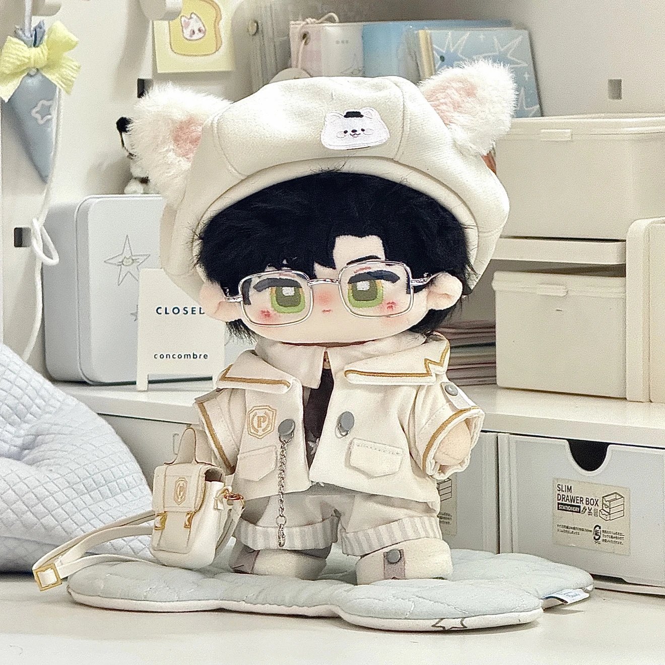 黄油乐享家20cm puppy学院  20cm棉花娃娃娃衣 无属性娃衣