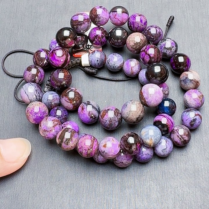 苏纪石（舒俱来）颈饰未镶嵌项链