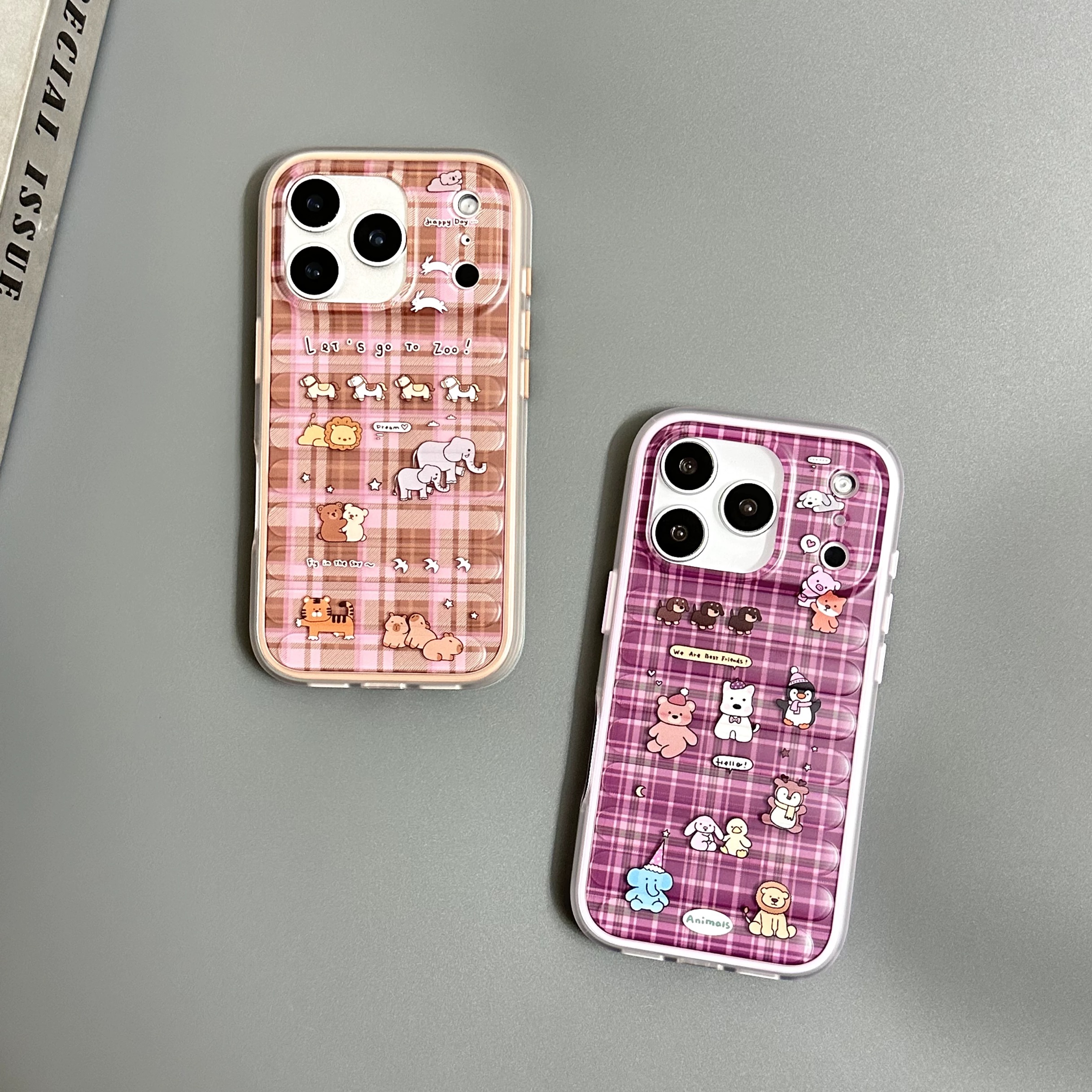 【行李箱果冻壳】二合一磨砂苹果手机壳适用于iPhone17promax/16/15