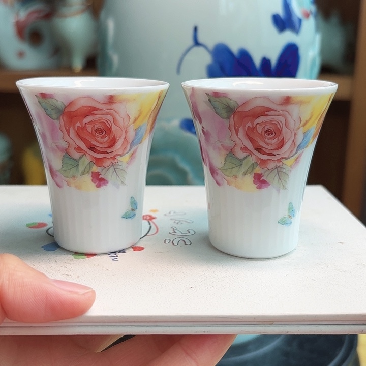 6个遇见杯带花 新粉福利