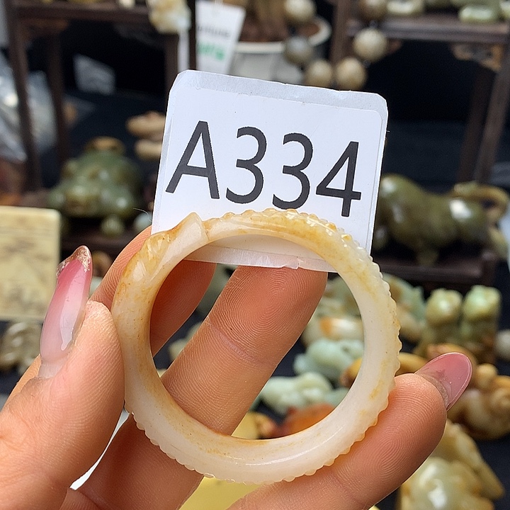和田玉银S925镀金镶嵌颈饰