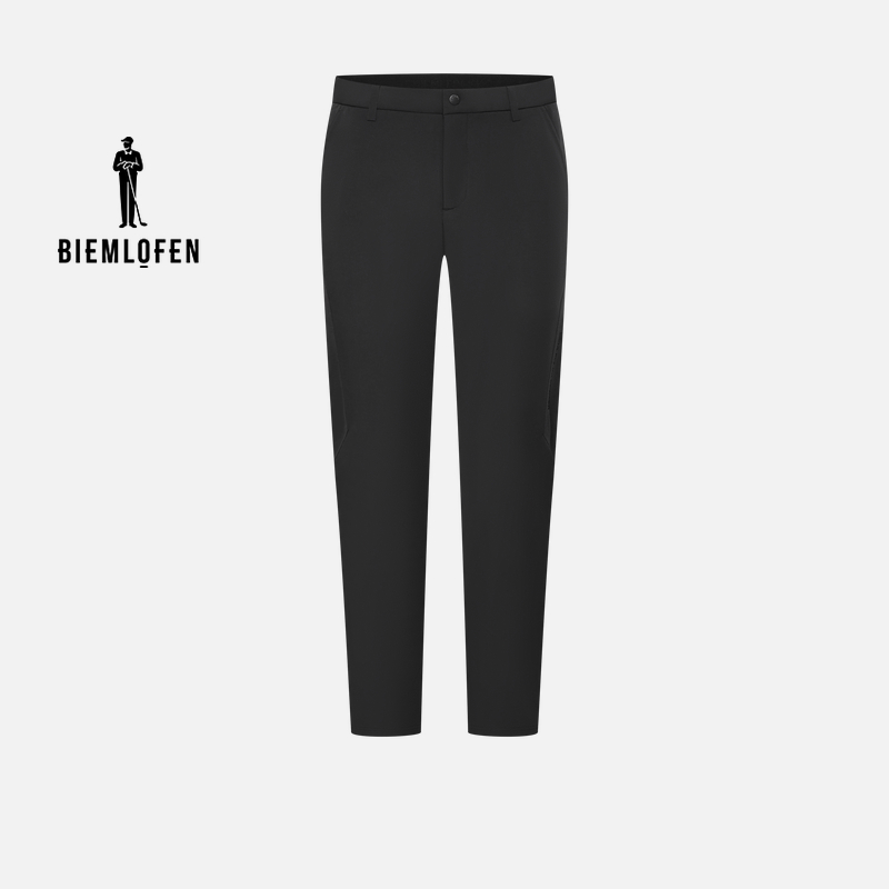 比音勒芬高尔夫秋季新款软壳运动休闲百搭防风抗皱休闲裤弹力长裤