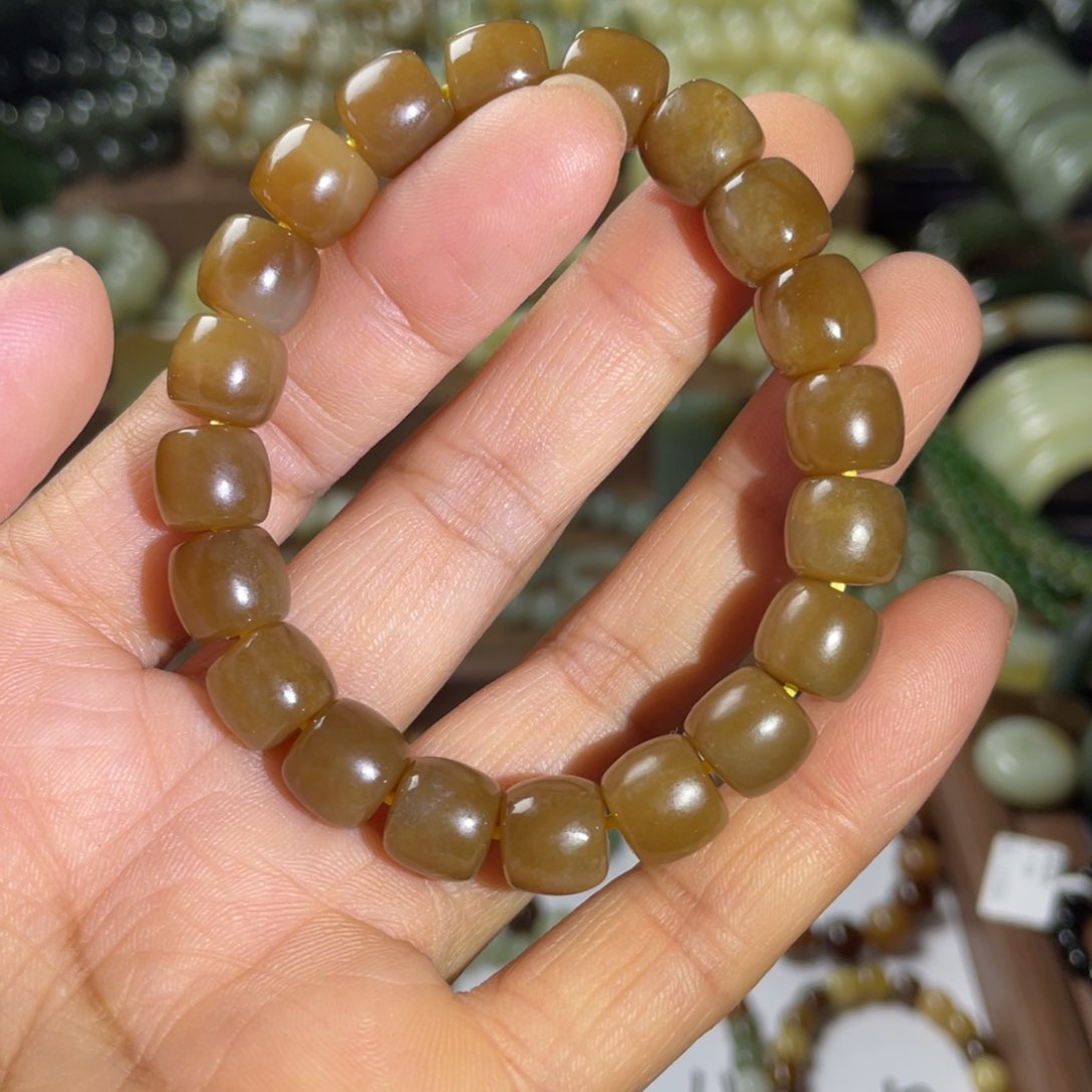 和田玉手链未镶嵌