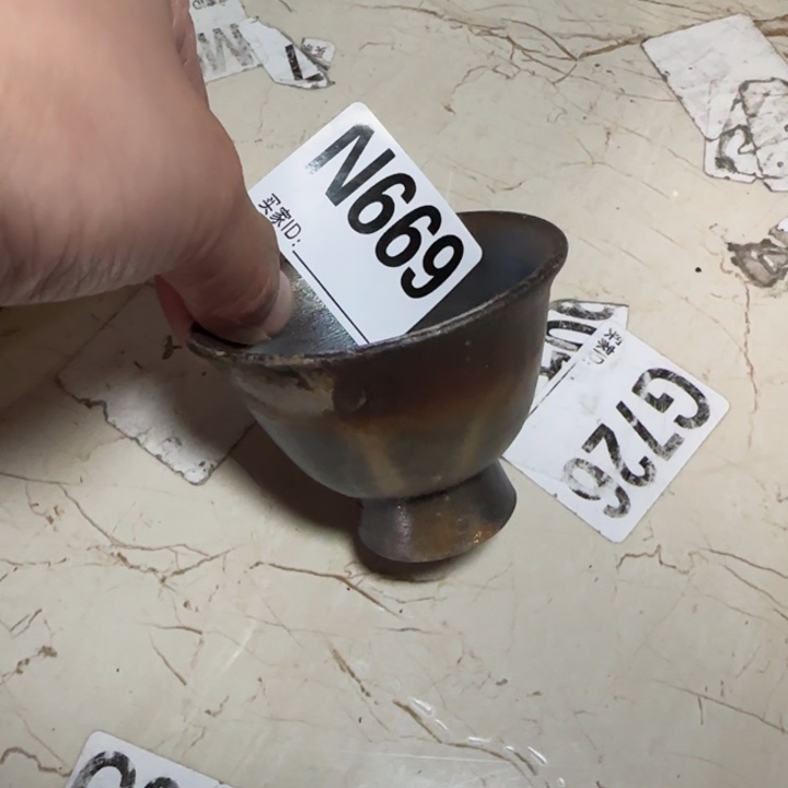 备前烧作品备前烧有伤