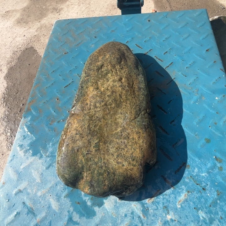 倍***赵蛇纹石玉未镶嵌吊坠(赠链)3.6公斤