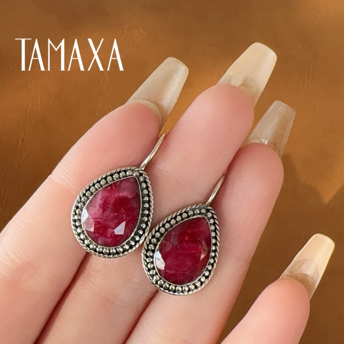 925银耳饰 Tamaxa纯银耳环