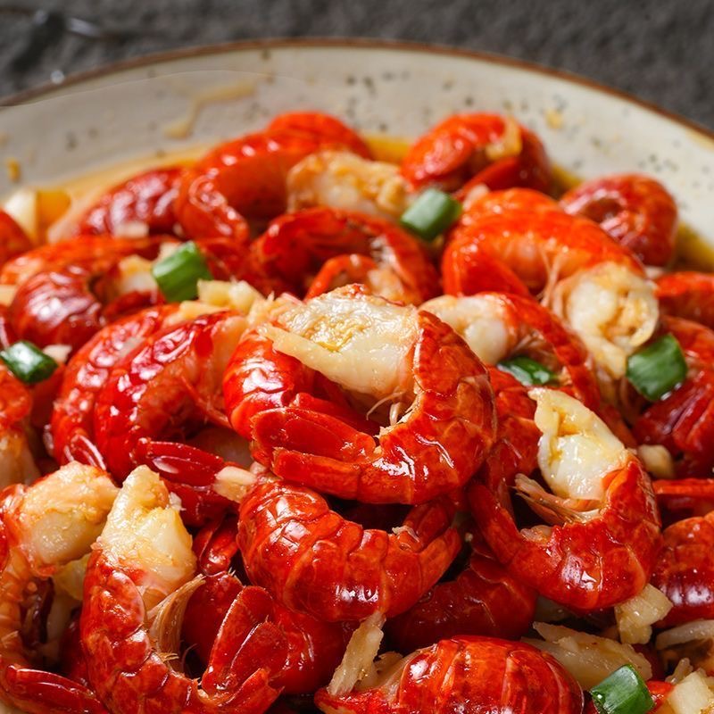 洪湖小龙虾尾单冻虾尾一件当季新虾现剥虾球1500g、件赠虾酱