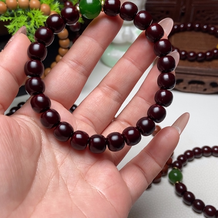 核桃手串/手链默*猴头毕业串