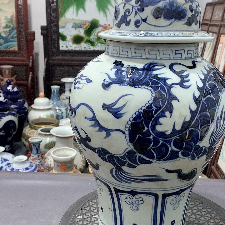 摆件陶博古架陶瓷摆件