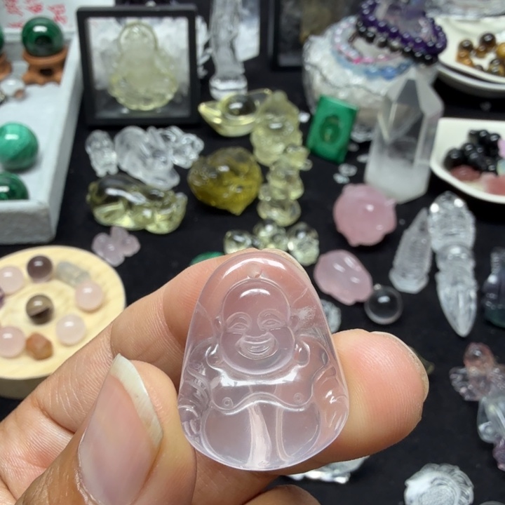 未镶嵌颈饰水晶水晶