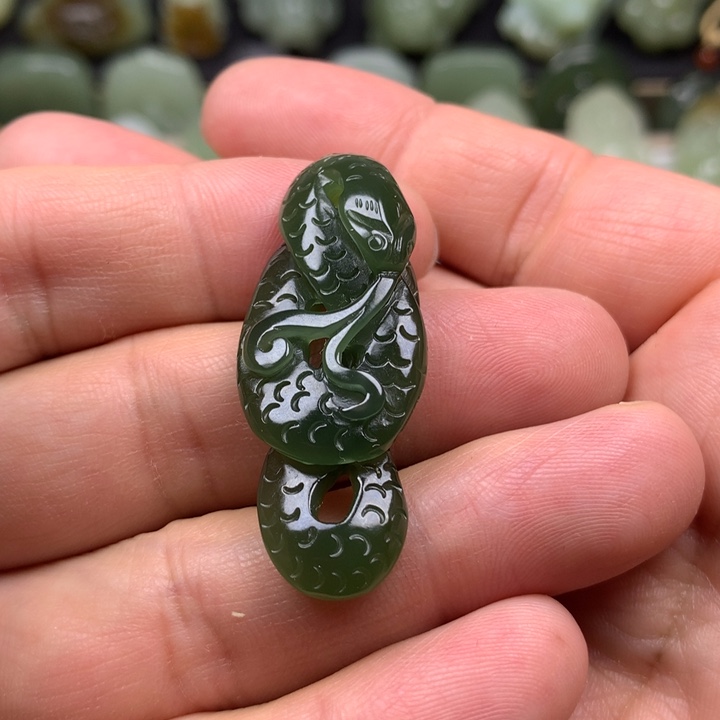 和田玉挂件未镶嵌