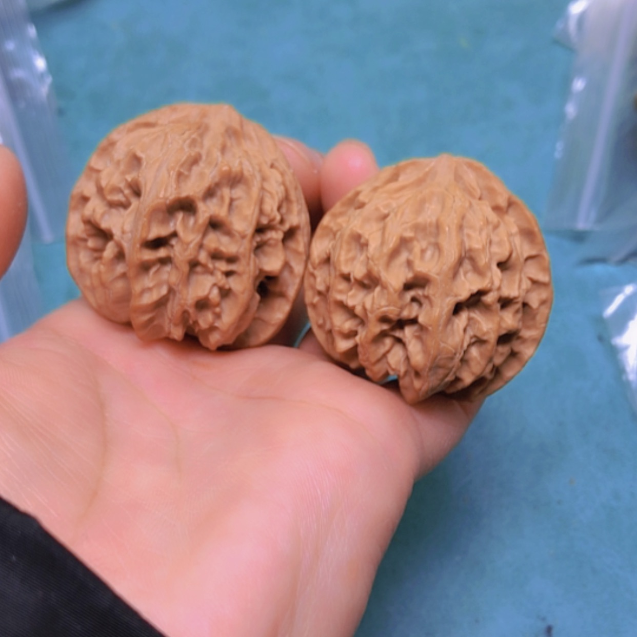 【闪购商品】摆件核桃40苹果有修