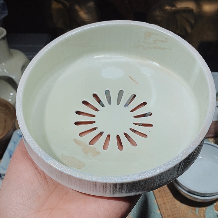 瓷片新年快乐。万事如意