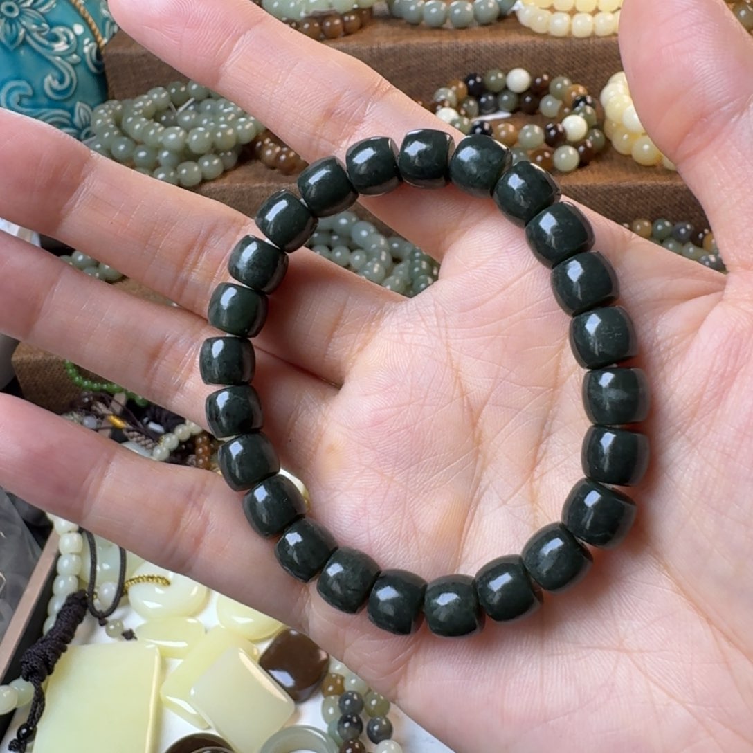 和田玉（糖玉）手链未镶嵌